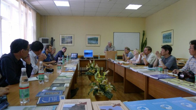 Встреча в Педагогическом институте Иркутского государственного университета